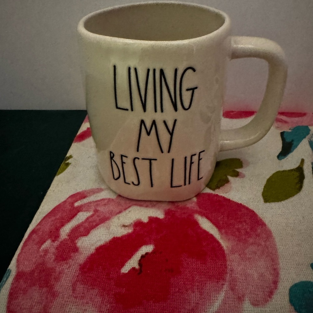 Rae Dunn LIVING MY BEST LIFE Mug